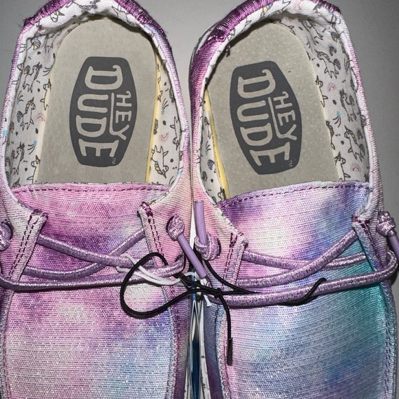 Hey Dudes Wendy Youth Dreamer Unicorn Y4 - Picture 3 of 5